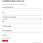Business Listing Form2