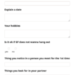 boyfriend application form